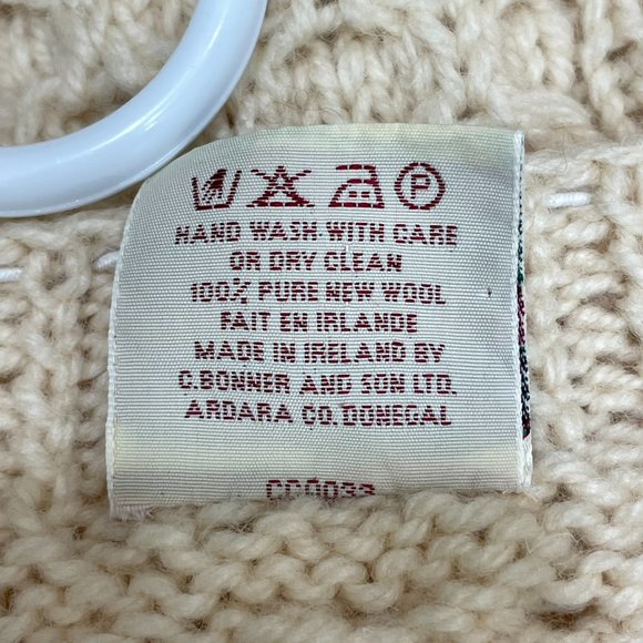 Vintage Bonner Ireland Handknit Cardigan - Picture 7 of 7
